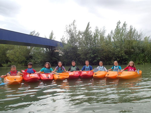 Actividad Domina Kayak para Niños