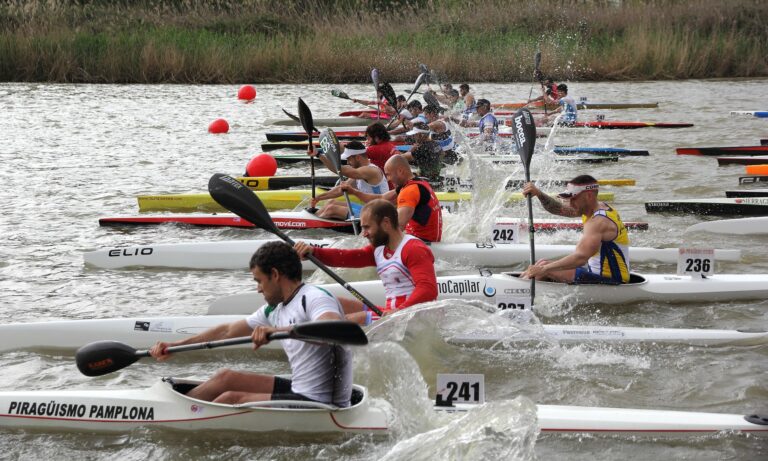 El Piragüismo Pamplona estrena la liga de Maratón como segundo mejor club de España con 8 pódiums