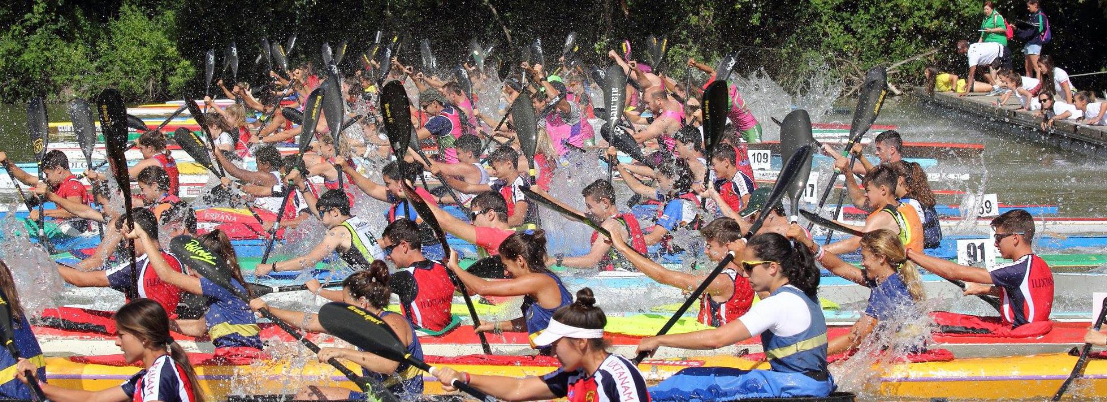 Fin de semana Internacional de K4 en Valladolid y Sanabria