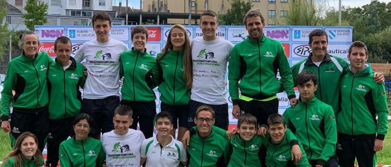 El Piragüismo Pamplona-Iruñea Piraguismoa campeón de la Liga Nacional Femenina Iberdrola de Ríos y Maratón y subcampeones en la general.