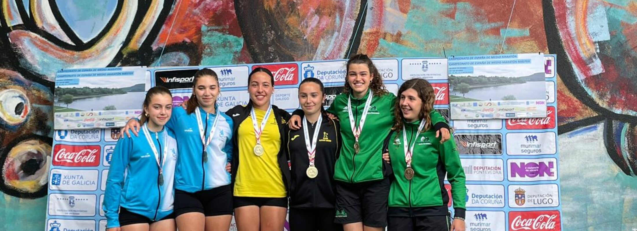 Campeonato de España de Media Maratón y Eurochallenge: cuatro bronces